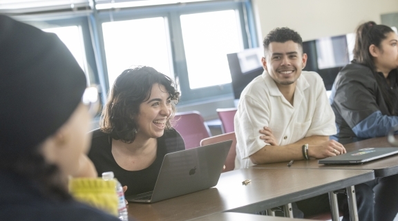 Students in Class Discussing